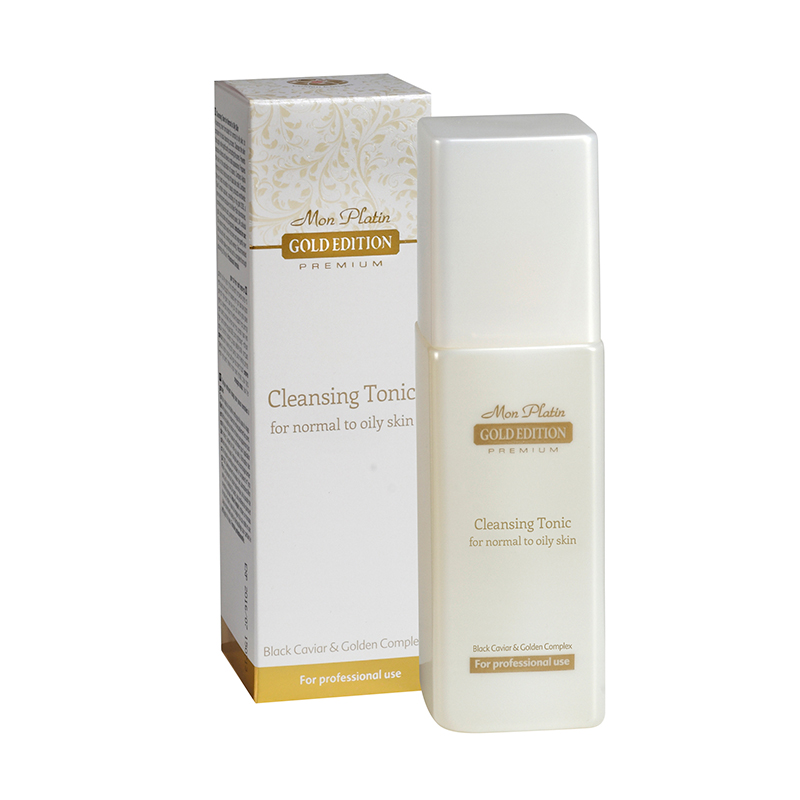 Gold edition cleansing tonic for normal to oily skin