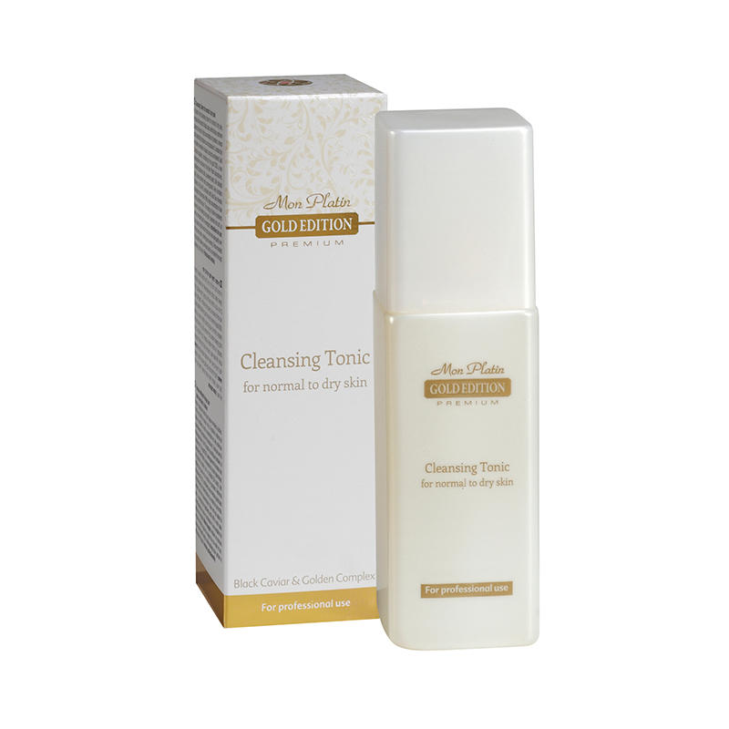 Gold edition cleansing tonic for normal to dry skin