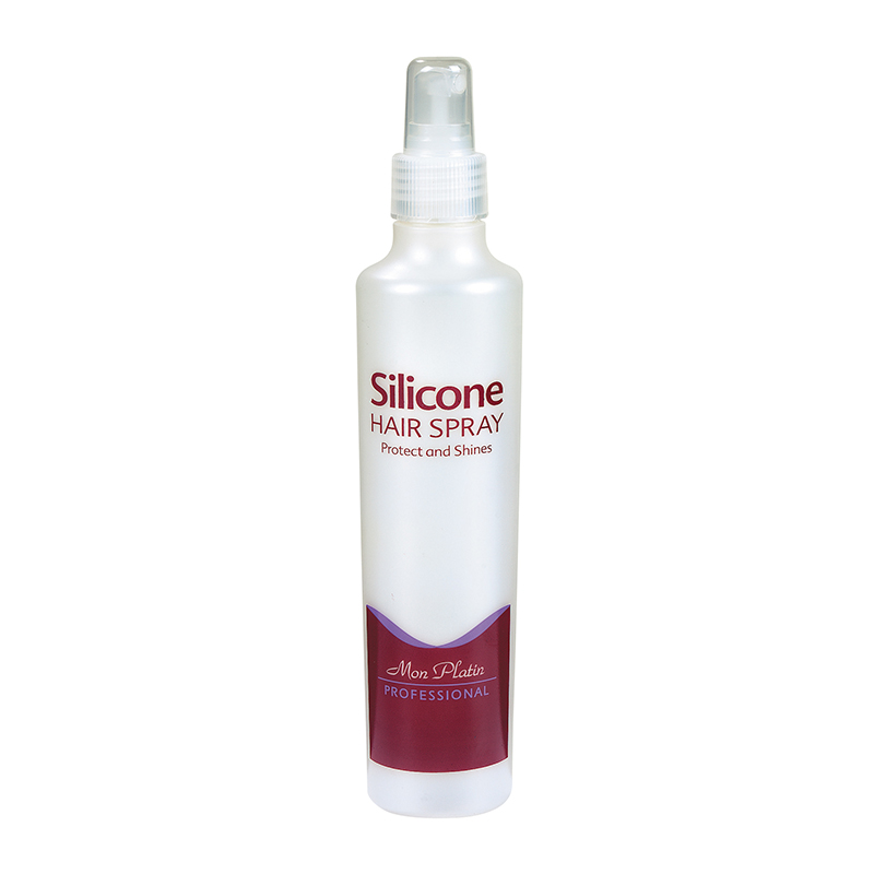 Silicone hair spray